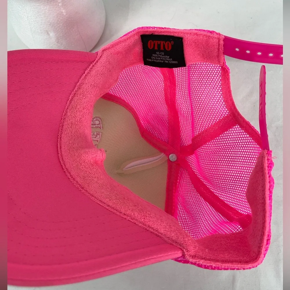 OTTO Pink and White Hangover Hat‎